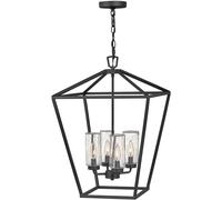 Quintiesse Alford Place lampada sospesa 4x40 W nero QN-ALFORD-PLACE-4P-MB