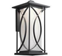 Quintiesse Ashbern lampada da parete per esterni 1x60 W nero QN-ASHBERN-L