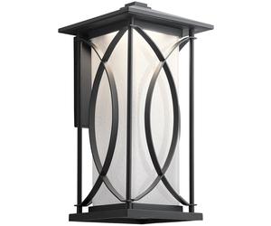 Quintiesse Ashbern lampada da parete per esterni 1x60 W nero QN-ASHBERN-S