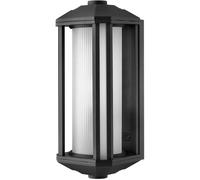 Quintiesse Castelle lampada da parete per esterni 1x60 W bianco-nero QN-CASTELLE-M-BLK
