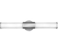 Quintiesse Facet lampada da parete 2x12 W cromo-opale QN-FACET-LED2-PC-BATH