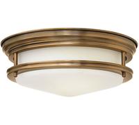 Quintiesse Hadrian lampada da soffitto 2x40 W vetro opalino-marrone QN-HADRIAN-FS-BR-OPAL