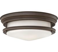 Quintiesse Hadrian lampada da soffitto 2x40 W vetro opalino-marrone QN-HADRIAN-FS-OZ-OPAL