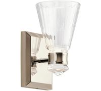 Quintiesse Kayva lampada da parete 1x8 W nichel QN-KAYVA1-PN