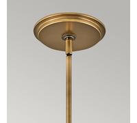 Quintiesse Lampada a sospensione Echelon, ottone Quintiesse