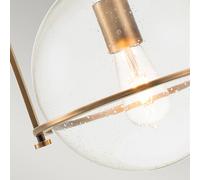 Quintiesse Lampada a sospensione Somerset, 1 luce, ottone Quintiesse