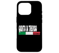 QUINTO DI TREVISO City Italia Travel Lovers Bandiera Italia Custodia per iPhone 16 Pro