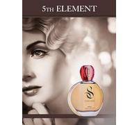 QUINTO ELEMENTO di SANGADO, Profumo per Donne (parfum), Lunga Durata 8-10 Ore, Fragranza Lussuosa, 60 ml, Codice: 504