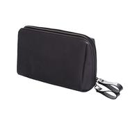 QUINTRA Borsa da trucco per borsa da viaggio trucco mini borsa cosmetica per donne ragazze cose organizzatore, Nero , taglia unica