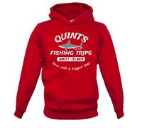 Quints Fishing Trips - Bambini Felpa/Maglione - Film Movie Mascelle Shark Squali