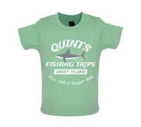 Quints Fishing Trips - Bambino T-Shirt / Body - Film Movie Mascelle Shark Squali