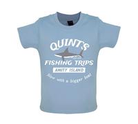 Quints Fishing Trips - Bambino T-Shirt / Body - Film Movie Mascelle Shark Squali