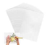 quiodok 20 Fogli Carta Fatta a Mano 300 g/m² Carta Bianca Fatta a Mano Handmade Blank White Deckle Edge Paper per Inviti Disegni Schizzi Scritte (28 x 19 cm)