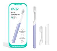 Quip Sonic Spazzolino da denti per adulti con timer (lavanda, medio)