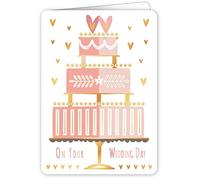 Quire Colorround Card On Your Wedding Day Cake