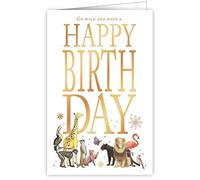 Quire Touch Of Classic - Biglietto con animali selvatici