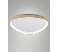 Quirk Plafon. Led Ottone Satin.D.800