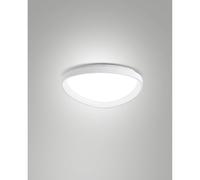 Quirk Plafoniera Led Bianca D.420