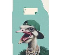 Quirky Ostrich Journal: 120 Pages, 6 x 9 Inches - The Perfect Notebook for Creative Minds: Daily Planning & Note-Taking with a Fun Twist
