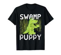 Quirky Swamp-Themed Alligator Everglades Swamp Cuccioli Maglietta