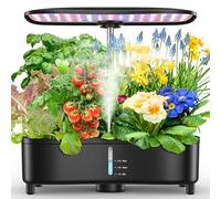 Quirlig Serra Idroponica da Casa 15 Posti, Giardino Indoor Smart con LED | Tecnologia idroponica senza terra per erbe e insalate fresche. Favorisce crescita sana e radici forti in casa