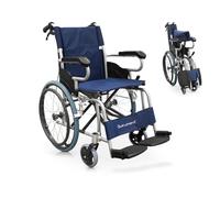 Quirumed Sedia a rotelle leggera pieghevole in alluminio