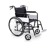 Quirumed Sedia a rotelle pieghevole in acciaio BASIC