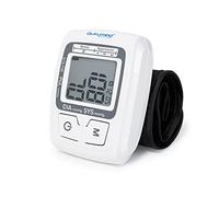 QUIRUMED Sfigmomanometro digitale da polso, sfigmomanometro elettronico, automatico, misurazione della pressione sanguigna, display LCD, bracciale 14-19,5 cm, 2 batterie AAA da 1,5 V