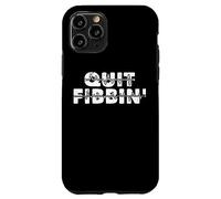 Quit Fibbin Atrial Fibrillation Cardiology LPN Cardiac Nurse Custodia per iPhone 11 Pro