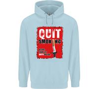 Quit Fumare Prima Your Life Quits su di Voi Bambini Felpa con Cappuccio