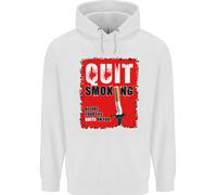 Quit Fumare Prima Your Life Quits su di Voi Bambini Felpa con Cappuccio