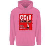 Quit Fumare Prima Your Life Quits su di Voi Bambini Felpa con Cappuccio