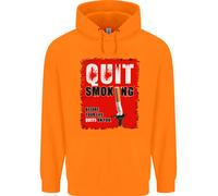 Quit Fumare Prima Your Life Quits su di Voi Bambini Felpa con Cappuccio