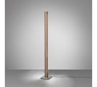 Quitani Elis piantana LED, noce/nichel Quitani