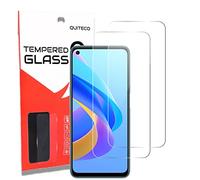 QUITECO Vetro Temperato per Oppo A76 4G / Oppo A96 4G / Oppo A36 4G [2 Pezzi] Vetrino Protettivo Pellicola Protezione Schermo