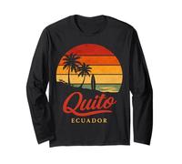 Quito Ecuador Souvenir di Viaggio ecuadoriano Maglia a Manica