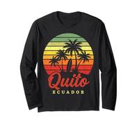 Quito Ecuador Souvenir di Viaggio ecuadoriano Maglia a Manica