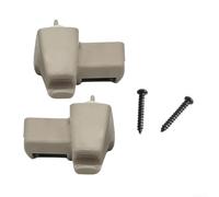 QuivyLivy 2 clip beige parasole per Range Rover L322 2003-2012 | Supporto per paralume, fissaggio interno L322, parte di ricambio beige, compatibile EGP000050PVA, set anteriore sinistro e