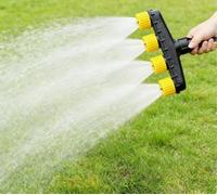 QuivyLivy 3 teste attraverso 6 teste regolabili ugello irrigatore giardino per copertura spray e flusso d'acqua controllato in paesaggi (4)