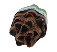 QuivyLivy Bordo flessibile per prato per bordi esterni da giardino, striscia per barriera paesaggistica, controllo dei bordi del prato e crescita dell'erba, cortile (15 cm x 9 m)