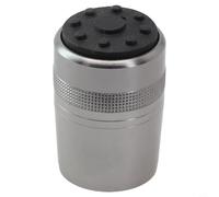 QuivyLivy Coda per canna da pesca in lega di alluminio, per canne da 15-30,5 mm di diametro, altezza 39 mm, rinforzata con anima in gomma, soluzione leggera con cappuccio terminale (22 mm)