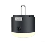 QuivyLivy Lampada di raffreddamento a LED per nebbia, lanterna da campeggio con ventilatore, luce per tenda ricaricabile, repellente per zanzare, attrezzatura da trekking all'aperto, luce da campeggio