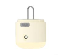 QuivyLivy Lampada di raffreddamento della nebbia del LED, Lanterna da campeggio con ventilatore, Luce della tenda ricaricabile, Repellente per zanzare portatile, Attrezzatura da trekking all'aperto