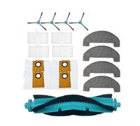 QuivyLivy Parti di ricambio per aspirapolvere robot per Q8 Max, MOVA E20 Plus, MONSGA MS1 Max, LIECTROUX M70 Pro con spazzola principale a spirale, filtro HEPA per peli di animali domestici, lato