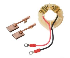 QuivyLivy Porta spazzole di carbone 632K62-2 con spazzole CB440 per trapano Makita BHP454 BDF454 XPH03, pezzo di ricambio rosso rame-grafite