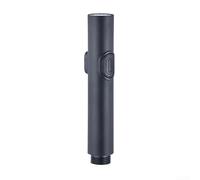 QuivyLivy Spruzzatore portatile per bidet per la pulizia del bagno, in acciaio inox G1/2, spruzzatore per l'igiene femminile con installazione, soffione doccia ecologico (nero)
