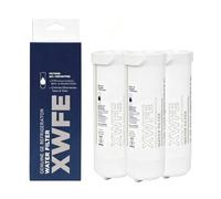 Quixpszto Refrigerator Water Filter Replacement,Compatible for GE XWFE Fridge Filter Replace Every 6 Months (Chip Not Included)(3 PCS (NoCHIP))