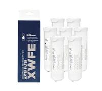 Quixpszto Refrigerator Water Filter Replacement,Compatible for GE XWFE Fridge Filter Replace Every 6 Months (Chip Not Included)(6 PCS (NoCHIP))