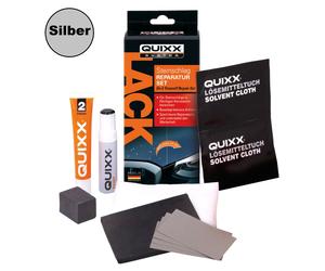 QUIXX Paramassi Kit Riparazione Argento Lack-Stift Lack-Reparatur Lack-Reiniger