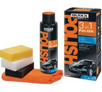 QUIXX Polish 3in1 Set 500ml Auto-Politur Auto Cura per Vernice Metallo Faro